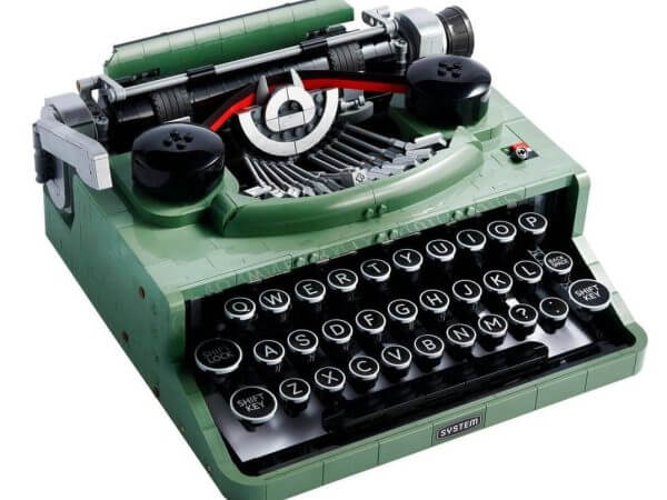 LEGO typewriter