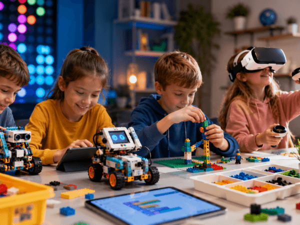 programovanie, robotika v dennom tábore