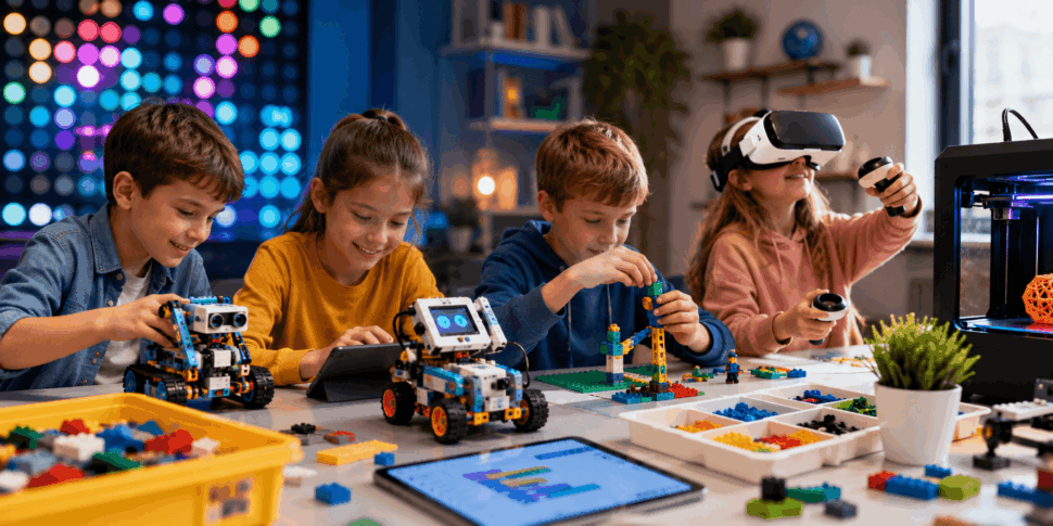 programovanie, robotika v dennom tábore